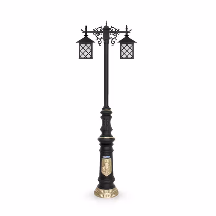 چراغ حیاطی ایستاده شب تاب SH-105421320 مدل کارن 1