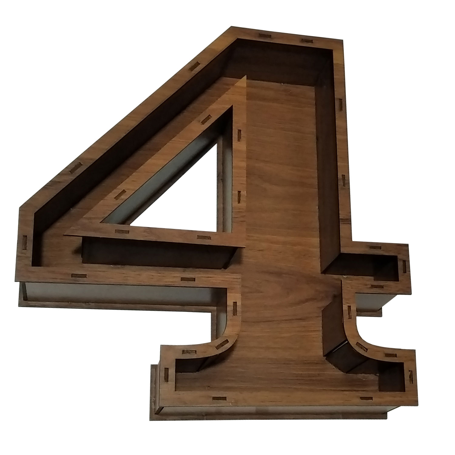 جعبه هدیه مدل عدد انگلیسی 4 کد B30