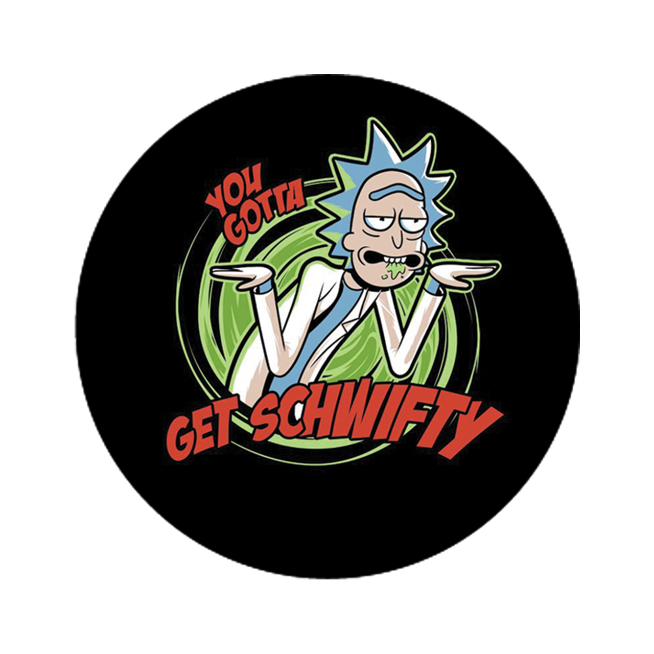 برچسب کنسول بازی مدل ریک و مورتی کد 1313