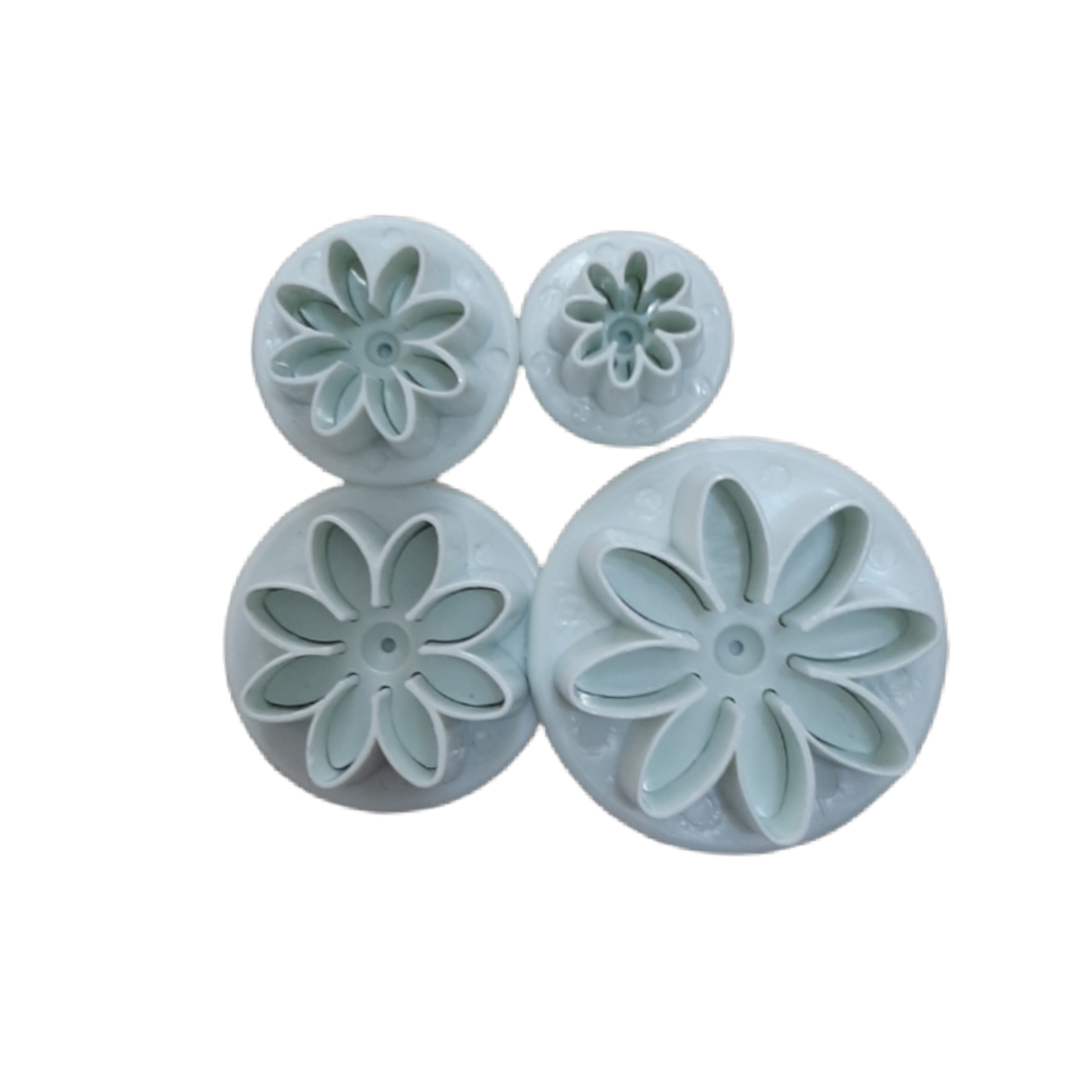 کاتر شیرینی پزی مدل گل مجموعه 4 عددی