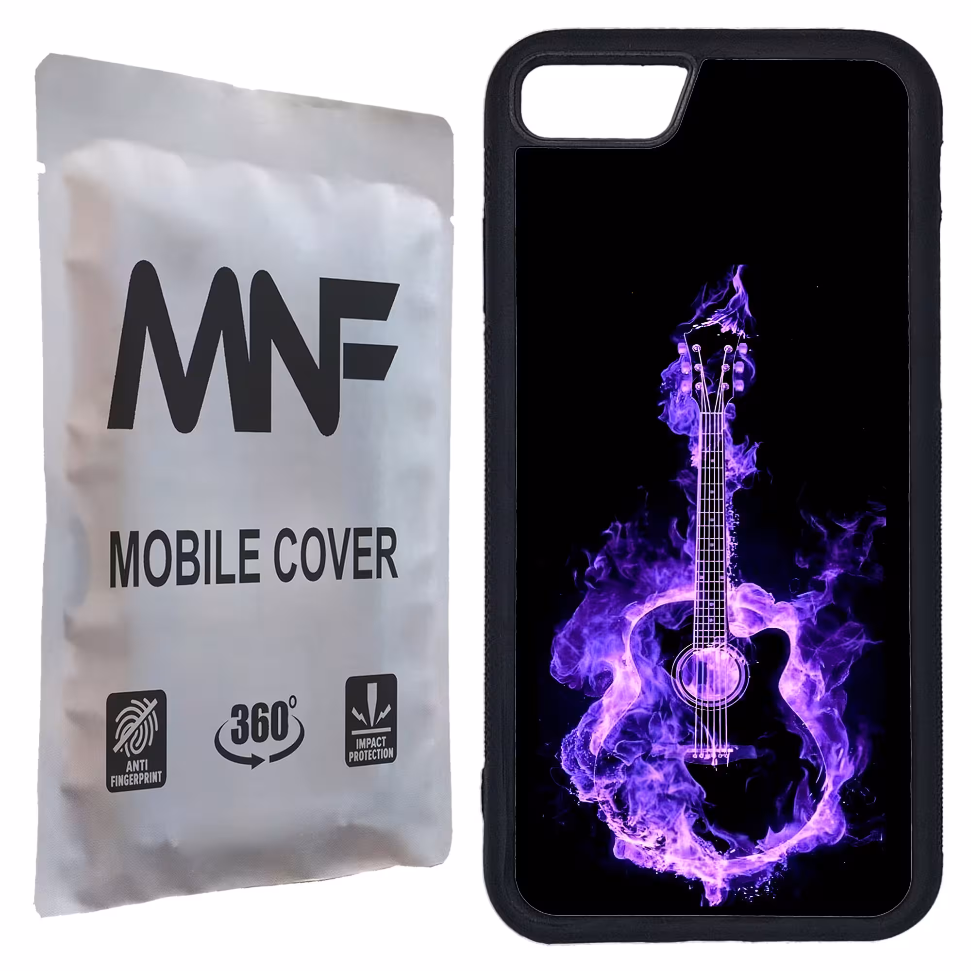 کاور ام ان اف طرح گیتار کد P-008 مناسب برای گوشی موبایل اپل iPhone 7 / 8