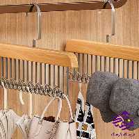 کروات اويز چوبي کاج سفيد
