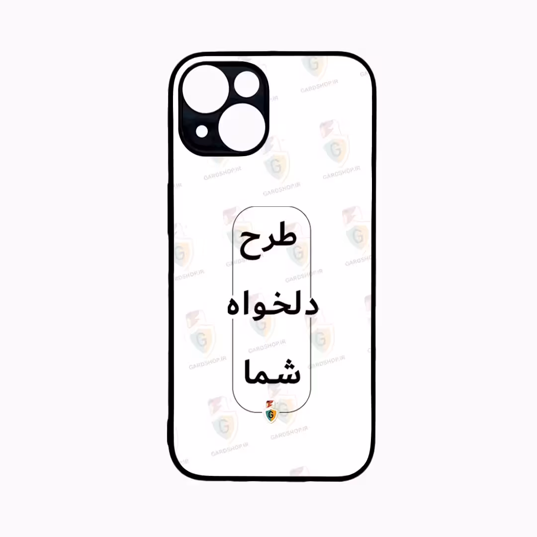 قاب طرح دلخواه گوشی اپل iPhone 14 Plus محافظ لنز دار