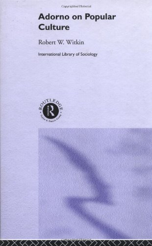 خرید و دانلود نسخه کامل کتاب Adorno on Popular Culture - PDF