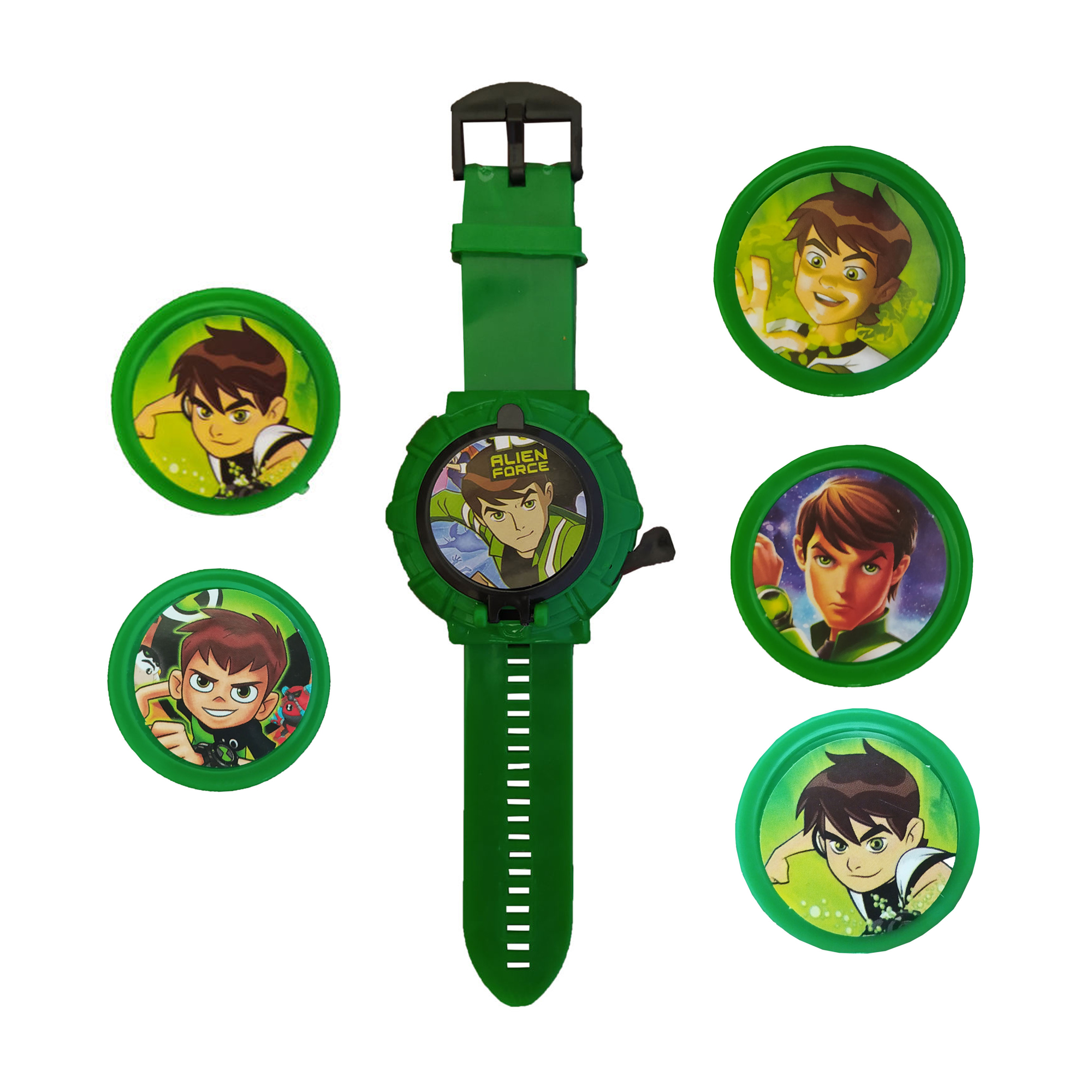 ساعت اسباب بازی طرح بن تن مدل GISU032 مجموعه 6 عددی