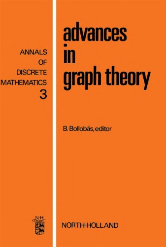 خرید و دانلود نسخه کامل کتاب Advances in Graph Theory