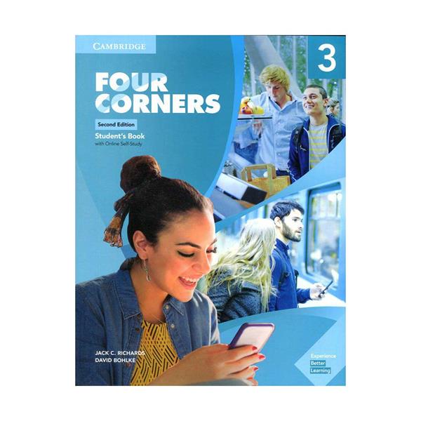 کتاب Four Corners 2nd 3 اثر Jack C. Richards انتشارات کمبریدج