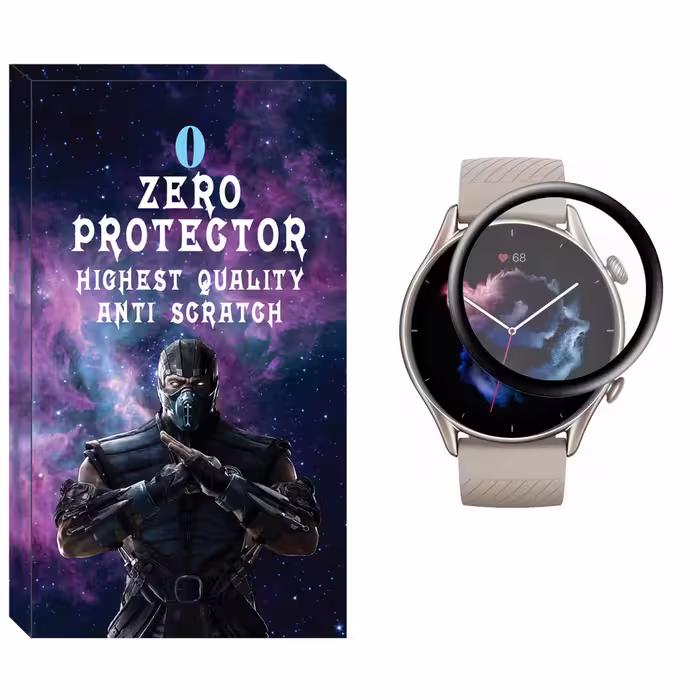 محافظ صفحه نمایش نانو زیرو مدل NZO مناسب برای ساعت هوشمند شیائومی Amazfit GTR 3 Pro
