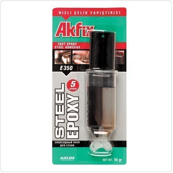 چسب دوقلو استیل مدل E350 اک فیکس