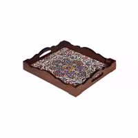 02601132-سینی دکوپاژ مربع 29در29-باغچه-ماهد