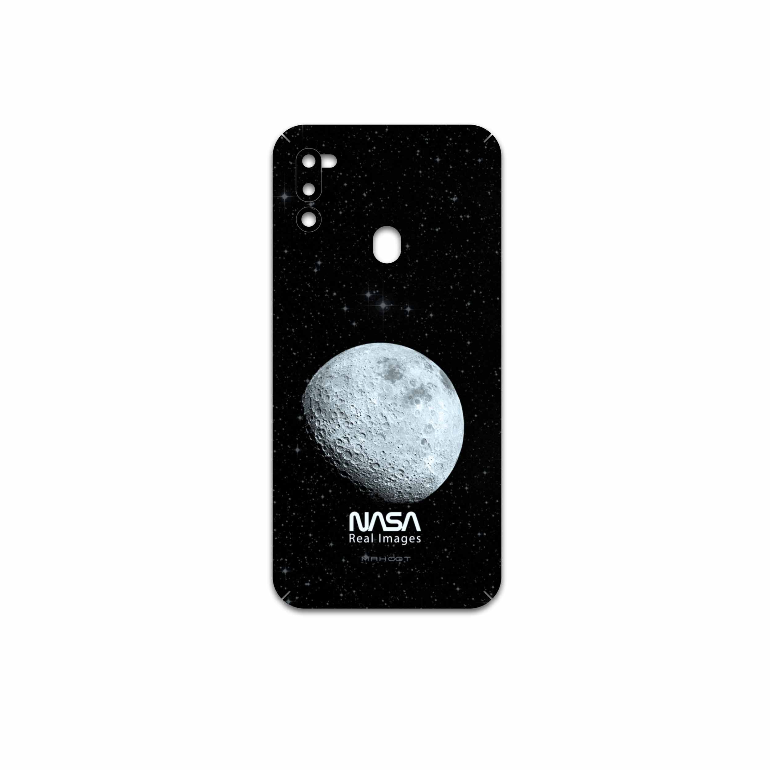 برچسب پوششی ماهوت مدل Moon-By-NASA مناسب برای گوشی موبایل سامسونگ Galaxy M21 (2021) Edition