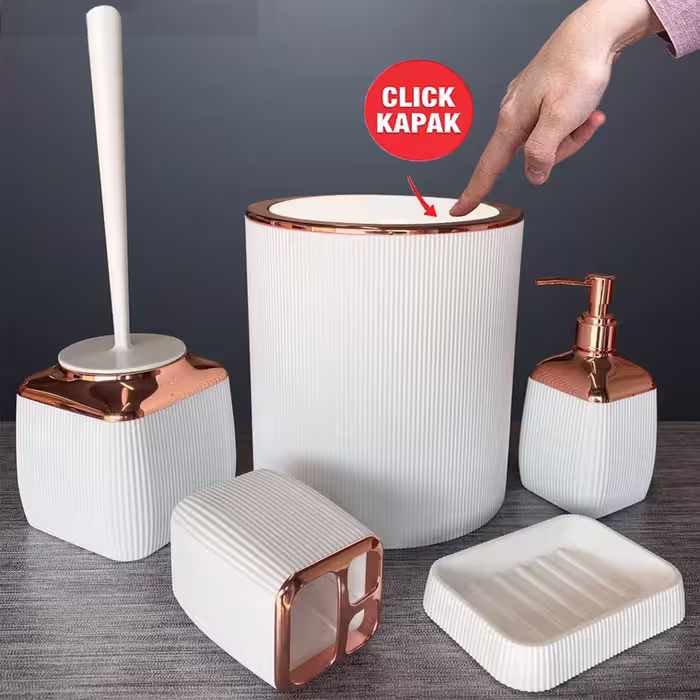 ست سرویس بهداشتی 5 پارچه فری هوم مدل COPPER