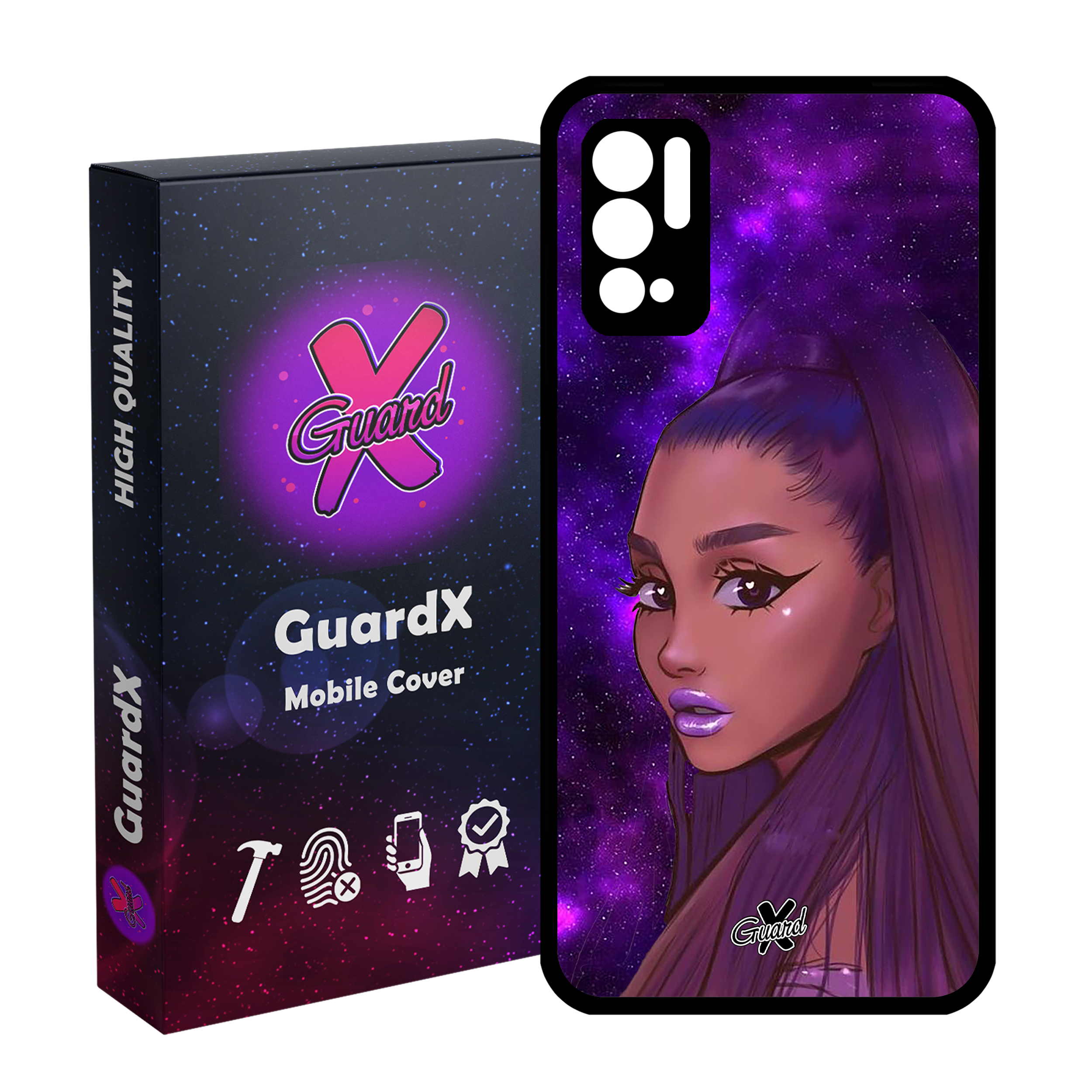 کاور گارد ایکس طرح Ariana مدل Glass10265 مناسب برای گوشی موبایل شیائومی Redmi Note 10 5G / Poco M3 Pro