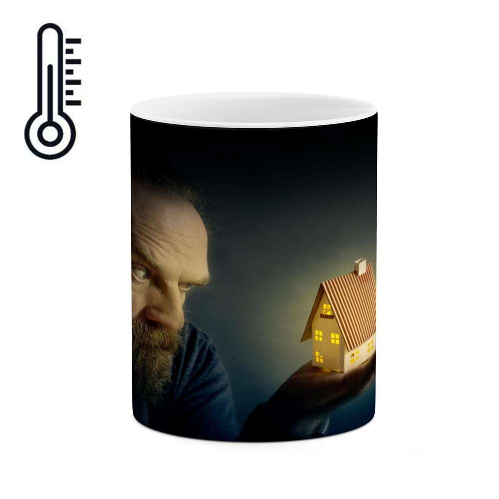 ماگ حرارتی  کاکتی طرح فانتزی مدل mgh17394