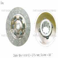 صفحه کلاچ 10 خار لیفتراک تویوتا 5-6FD10～30