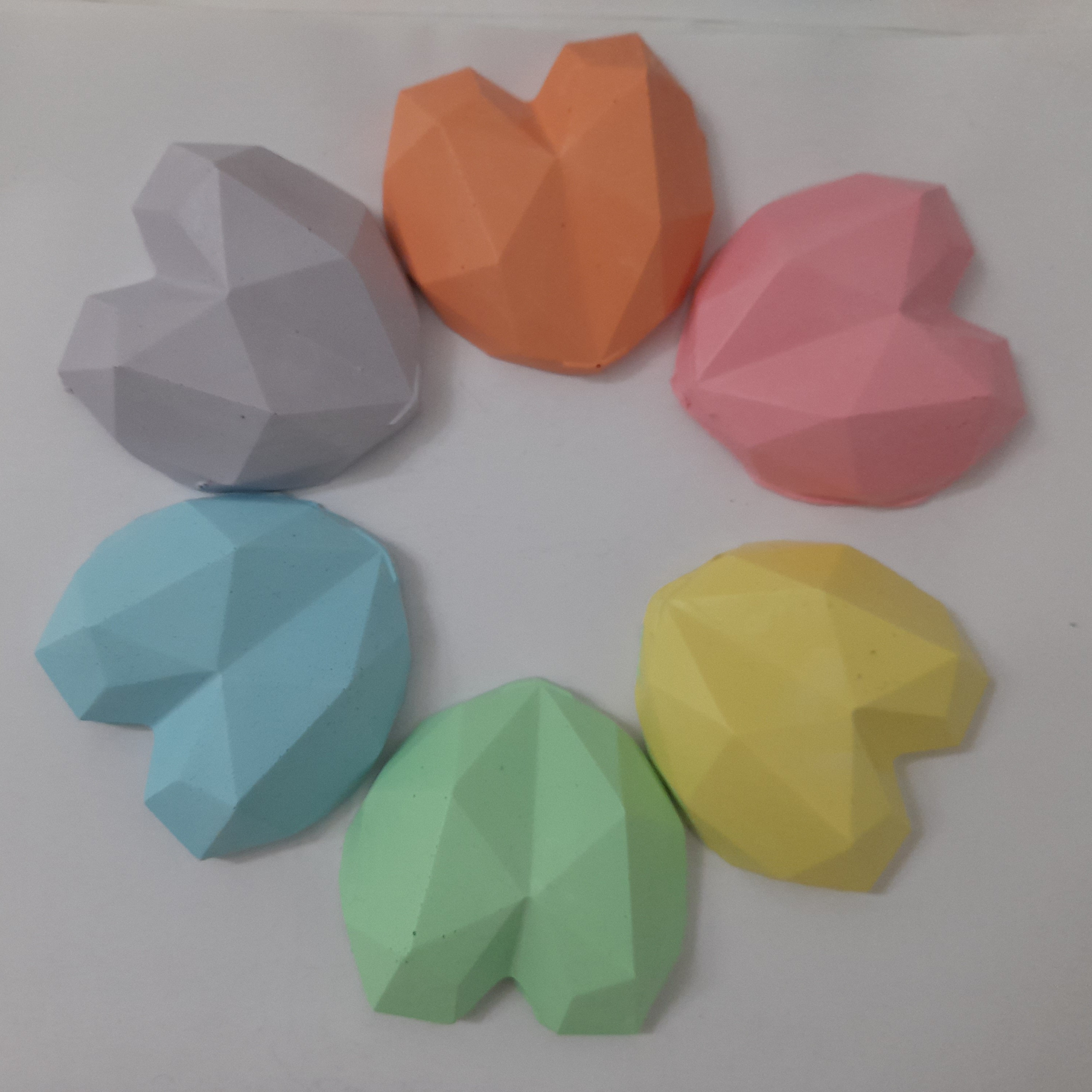 صابون گلیسرینه  طرح قلب شکسته 