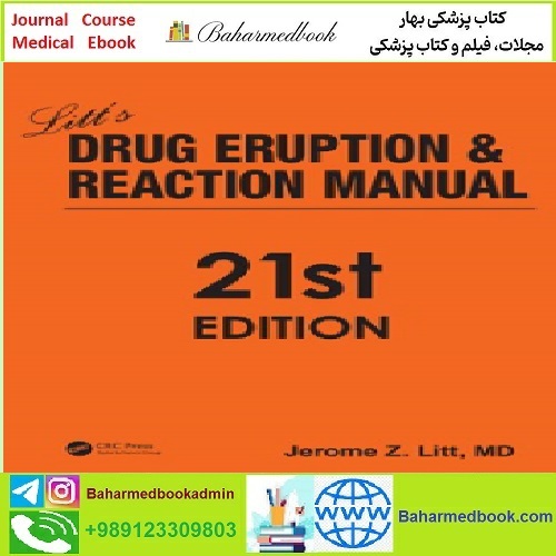Litt&#039;s Drug Eruption and Reaction Manual TRUE PDF price 1€ - کتاب پزشکی بهار