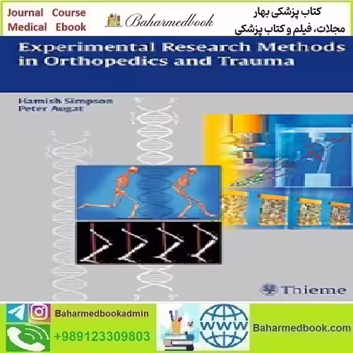 Experimental Research Methods in Orthopedics and Trauma 20
