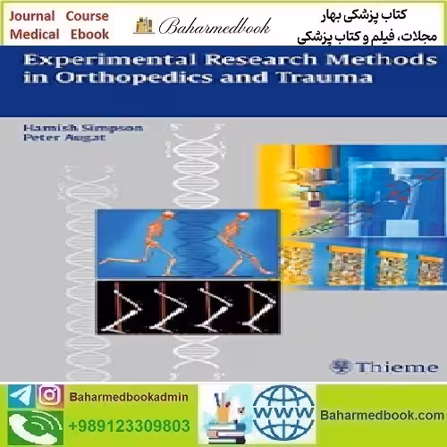 Experimental Research Methods in Orthopedics and Trauma 20