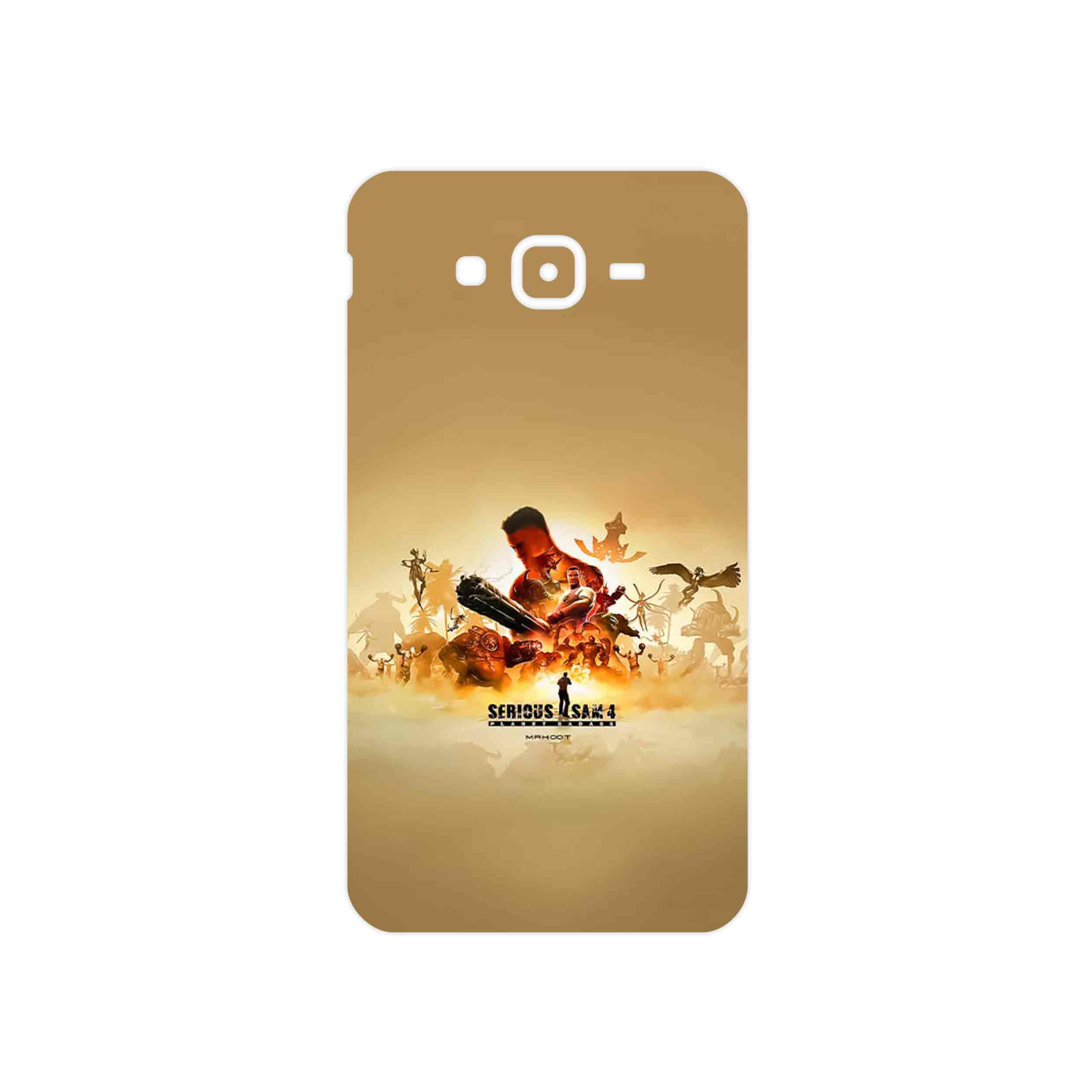 برچسب پوششی ماهوت مدل Serious Sam Game Series مناسب برای گوشی موبایل سامسونگ Galaxy J7 Core