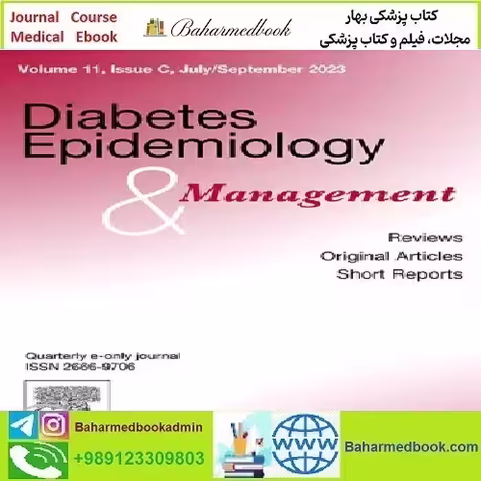 Diabetes Epidemiology and Management Volume 9 to 11 2023 T
