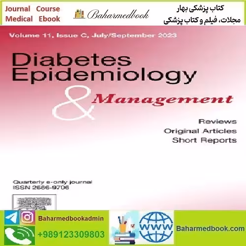 Diabetes Epidemiology and Management Volume 9 to 11 2023 T