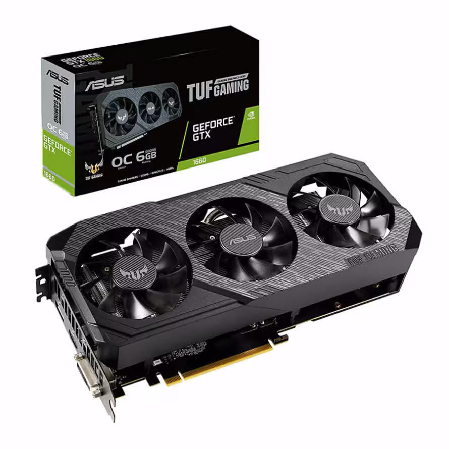 کارت گرافیک ایسوس TUF3 GTX 1660 O6G GAMING