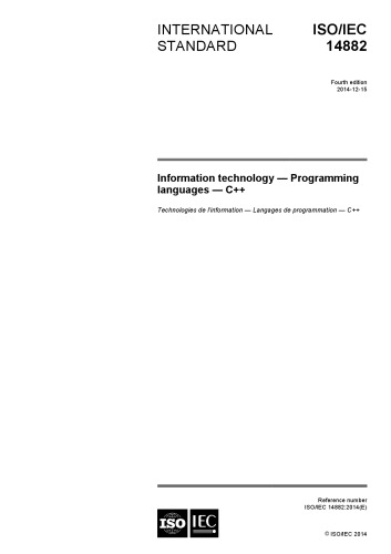 خرید و دانلود نسخه کامل کتاب C 14 – ISO/IEC 14882:2014