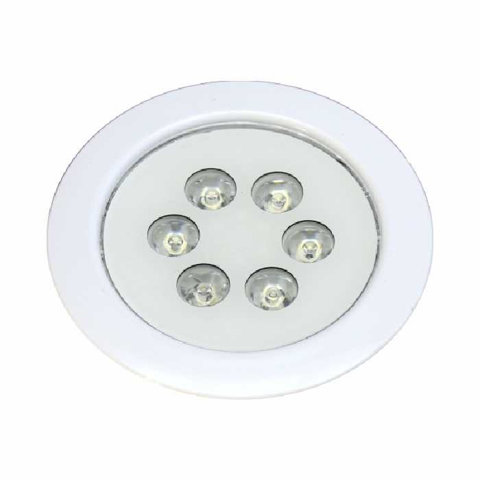 چراغ استخری 6 وات مدل توکار کد 6RE