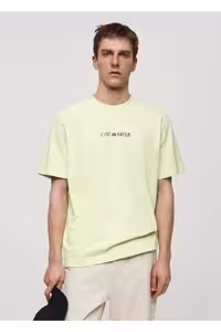 تی شرت چند رنگ مردانه 100 ٪ پنبه الگوی T SHIRT منگو MANGO Man