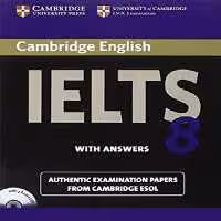 کتاب ielts Cambridge 8 CD کتاب ایلتس 8 کمبریج
