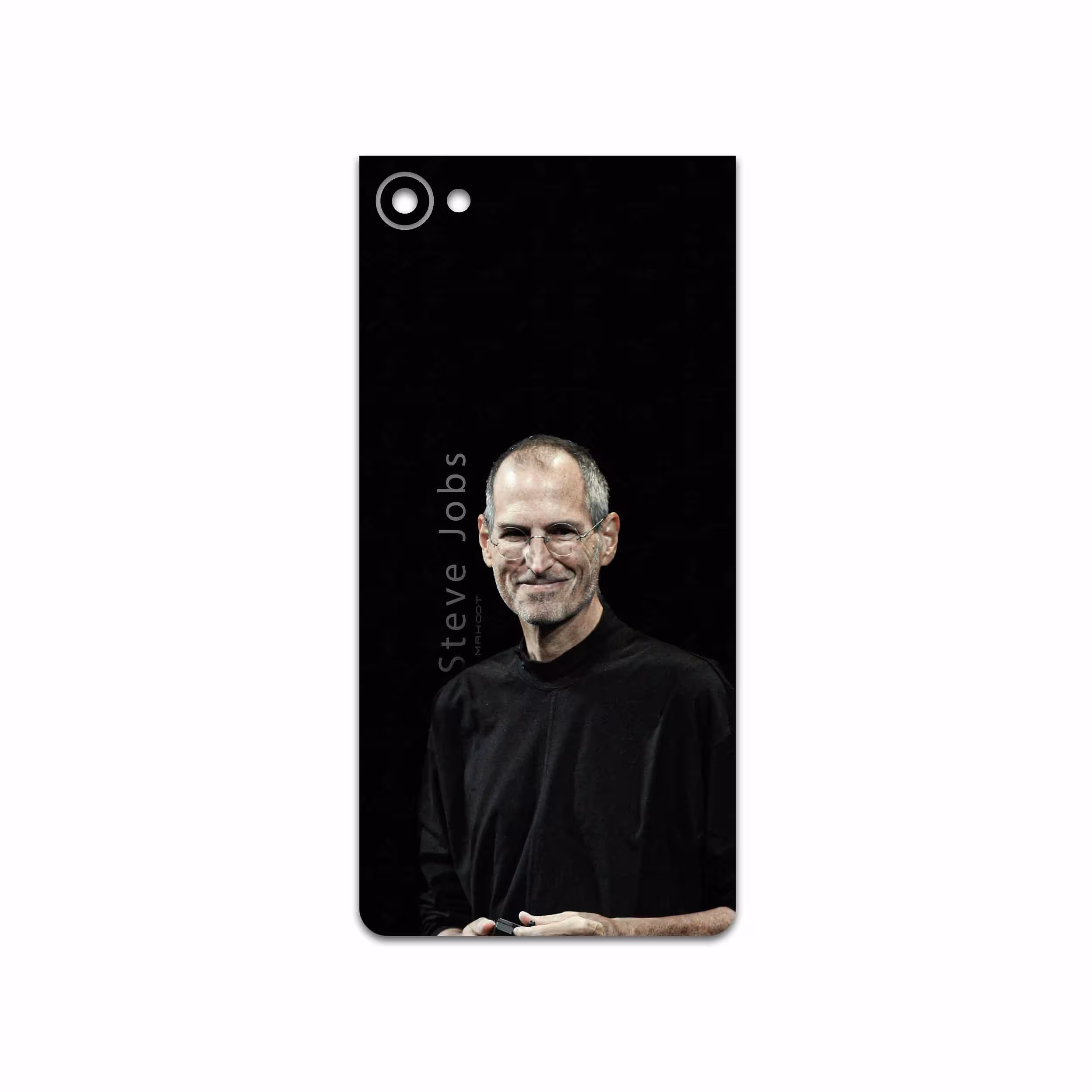 برچسب پوششی ماهوت مدل Steve Jobs مناسب برای گوشی موبایل بلک بری Motion