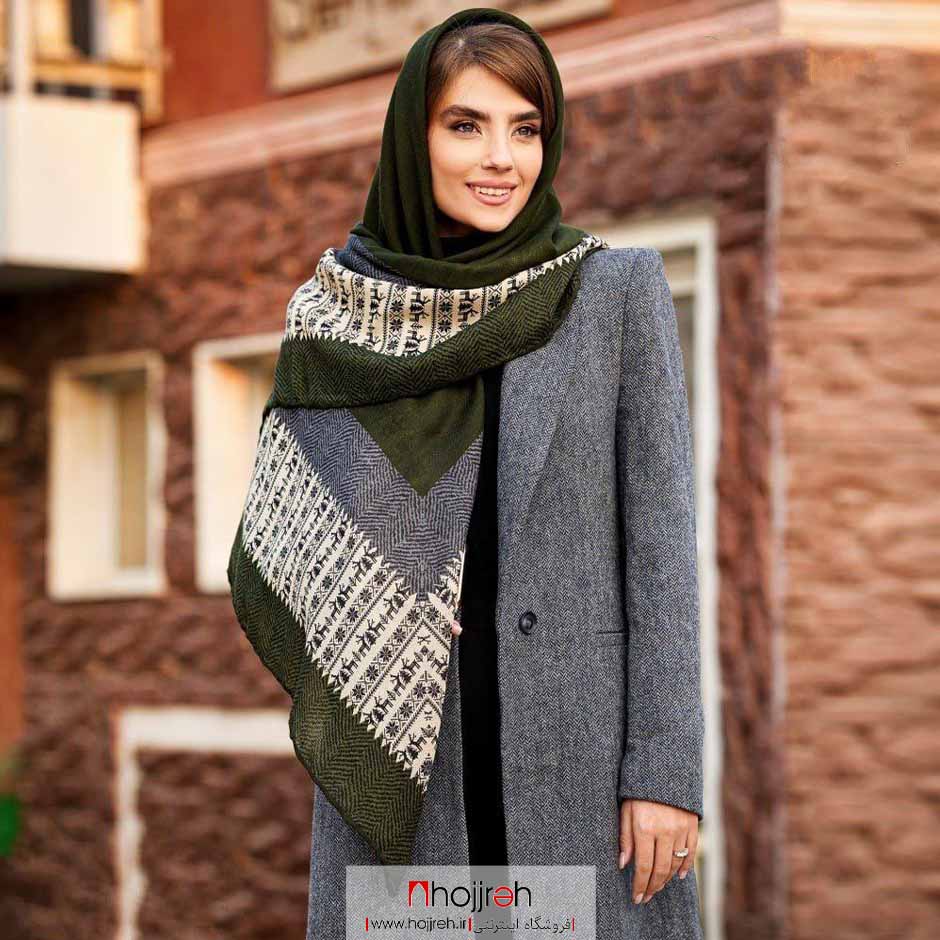 اطلاعات ، قیمت و خرید روسری نخی دست دوز | پاییزه | کد D157