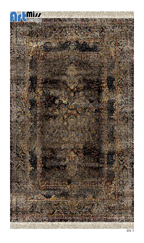 فرشینه و قالیچه درجه1 در ابعاد متنوع با ترمز فرش زمینه مشکی