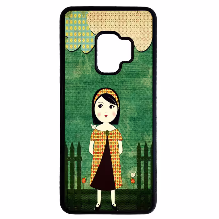 کاور طرح دخترانه کد 9173 مناسب برای گوشی موبایل سامسونگ galaxy s9 plus