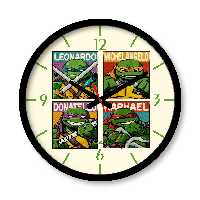 ساعت دیواری بزرگ راویتا طرح لاک پشت های نینجا کد 3662