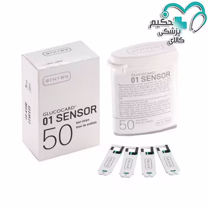 نوار تست قند خون گلوکوکارد صفر-یک GLUCOCARD 01 SENSOR
