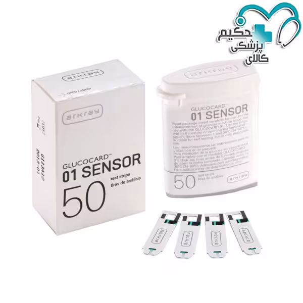 نوار تست قند خون گلوکوکارد صفر-یک GLUCOCARD 01 SENSOR