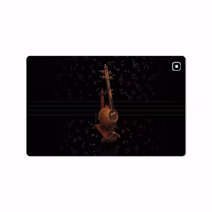 برچسب پوششی ماهوت مدل Persian Fiddle Instrument مناسب برای تبلت سامسونگ Galaxy Tab A7 10.4 LTE 2020 T505