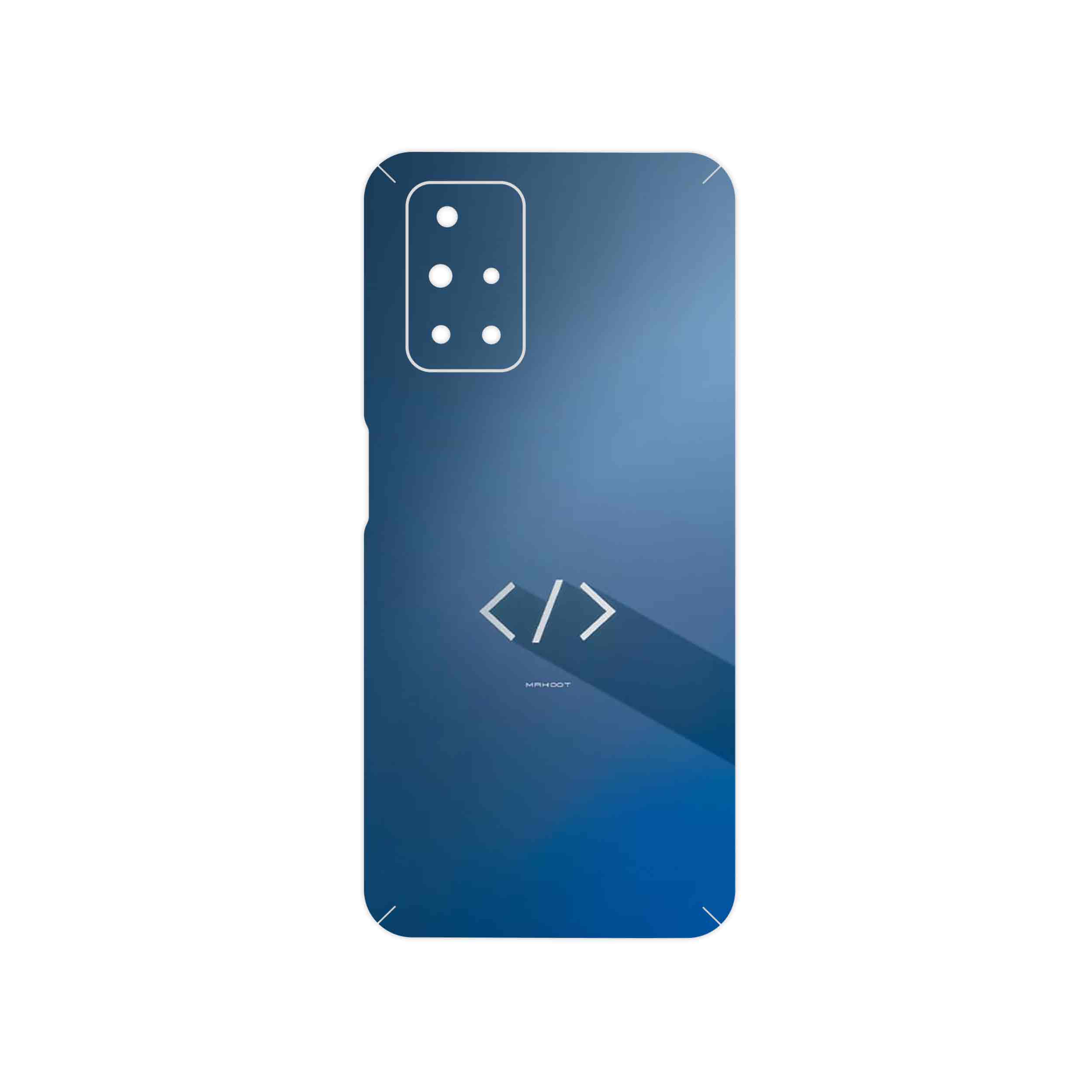 برچسب پوششی ماهوت مدل Minimal Coding icon مناسب برای گوشی موبایل شیائومی Redmi 10 Prime