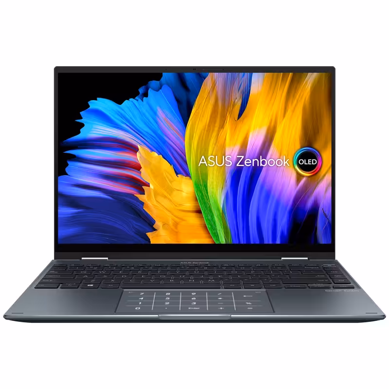 لپ‌تاپ 14 اینچی ایسوس ZenBook OLED UM5401QA R7-5800H 16GB 1TB AMD