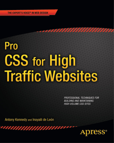 خرید و دانلود نسخه کامل کتاب Pro CSS for High Traffic Websites
