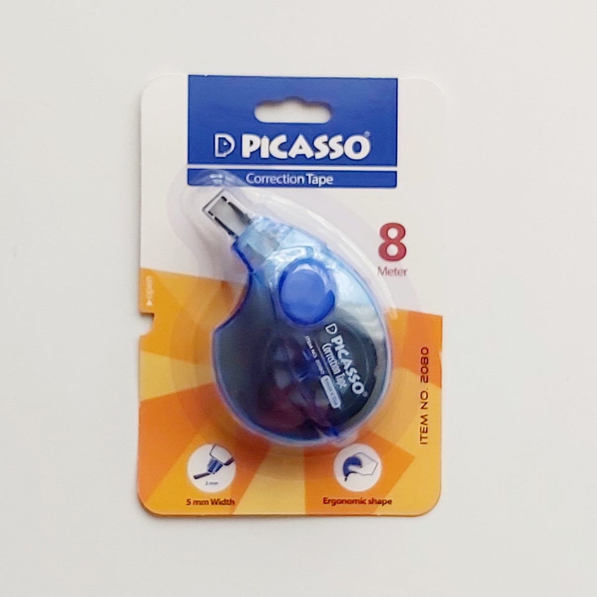 لاک غلط گیر پیکاسو  نواری مدل گریپ دار رنگ آبی
