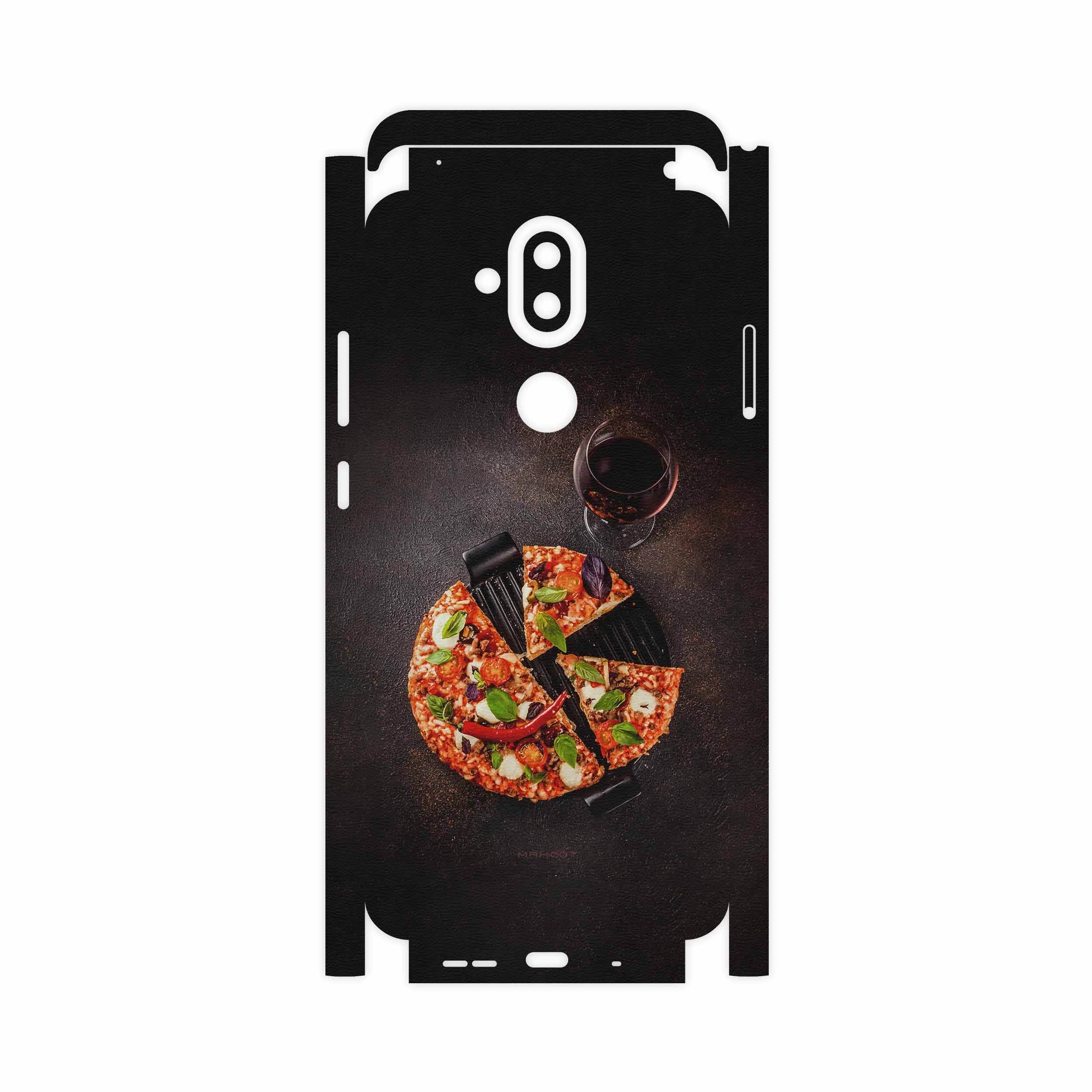 برچسب پوششی ماهوت مدل Pizza-FullSkin مناسب برای گوشی موبایل نوکیا 8.1