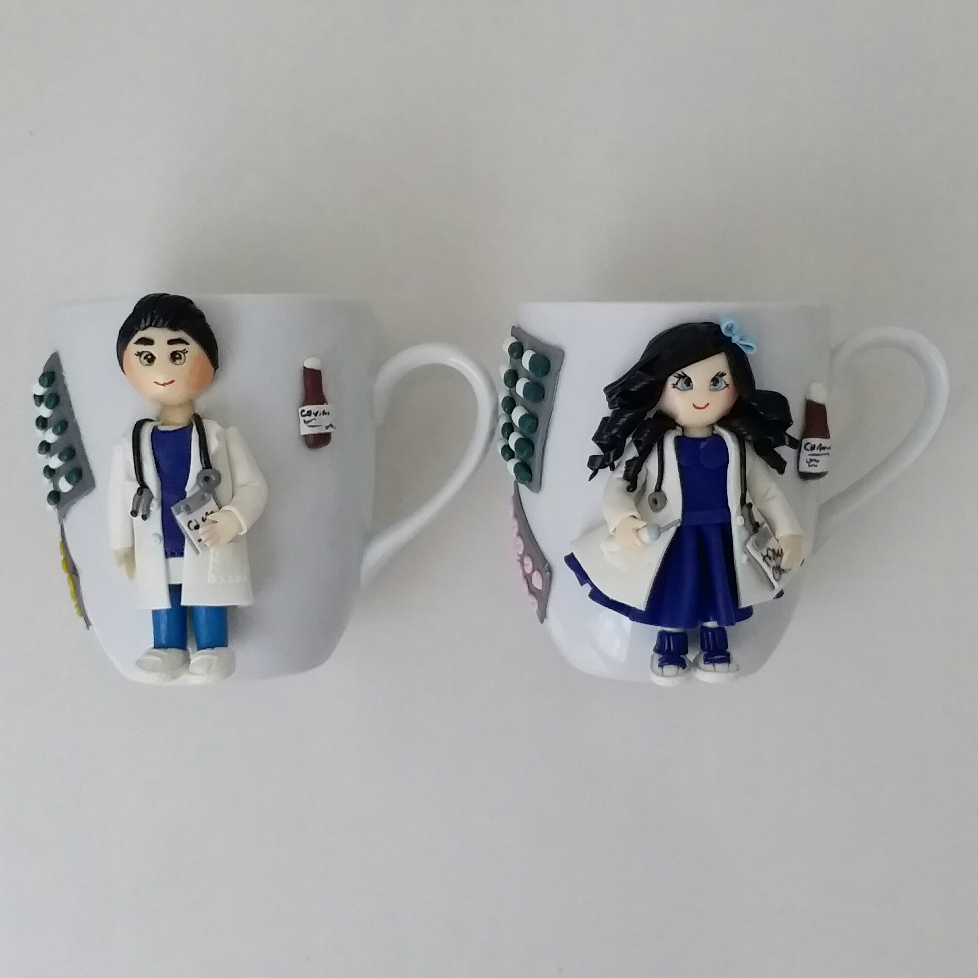 ماگ مدل پزشک D29  مجموعه 2 عددی