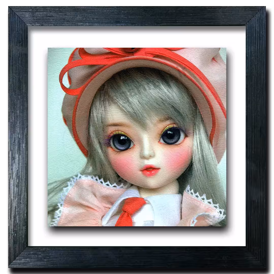 تابلو عروسک زیبا  طرح  F 23