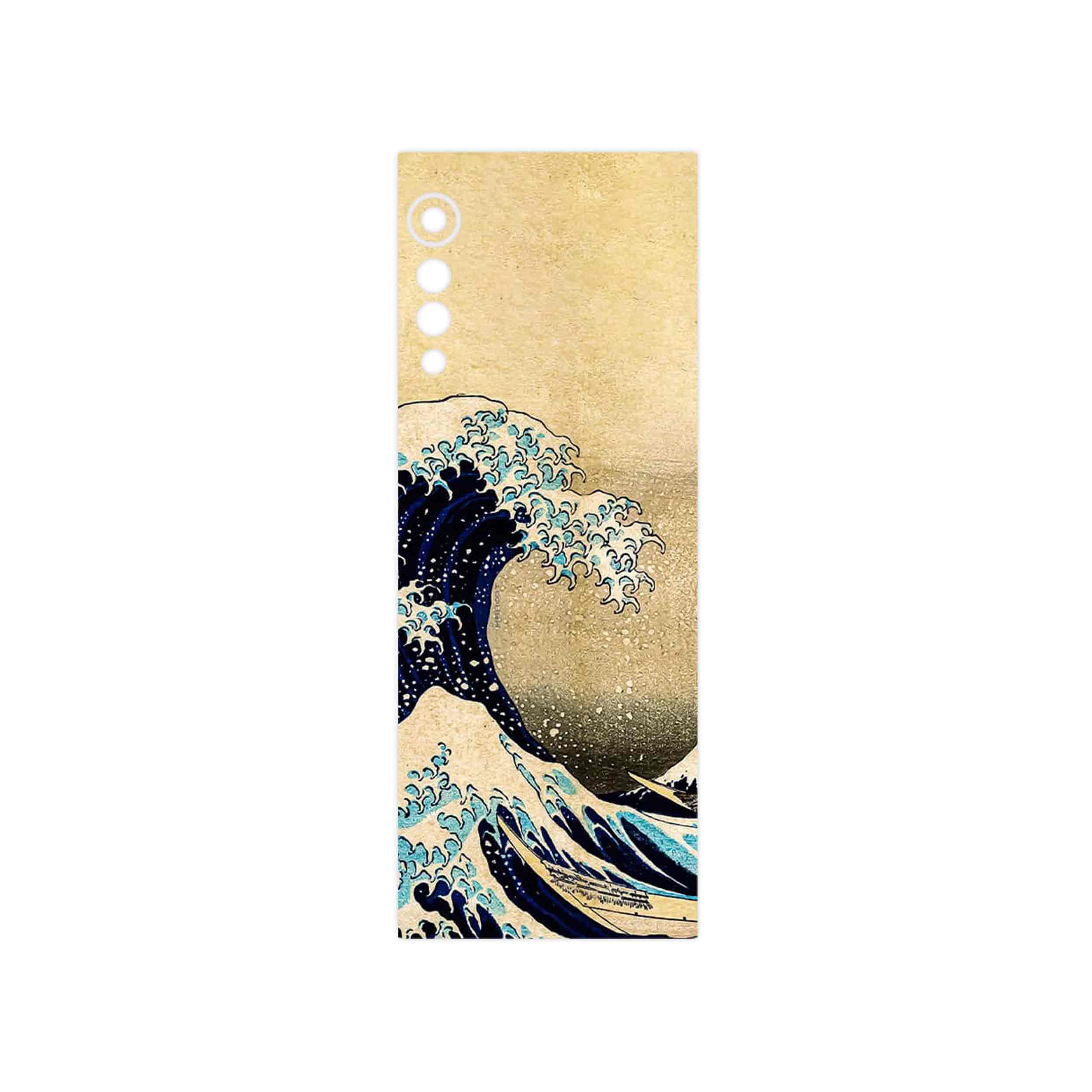 برچسب پوششی ماهوت مدل The Great Wave off Kanagawa of Hokusai مناسب برای گوشی موبایل ال جی Velvet 5G