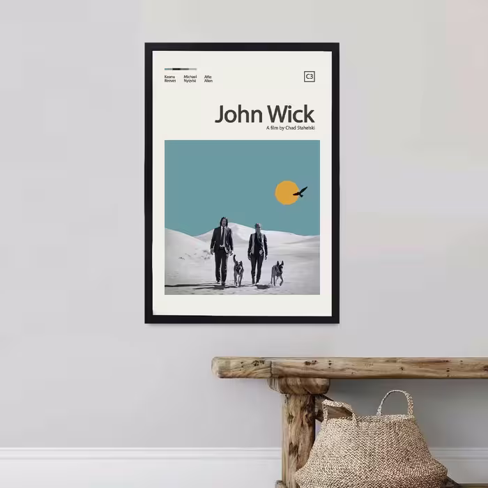 تابلو مدل جان ویک john wick