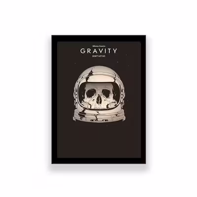 تابلو طرح فیلم gravity 