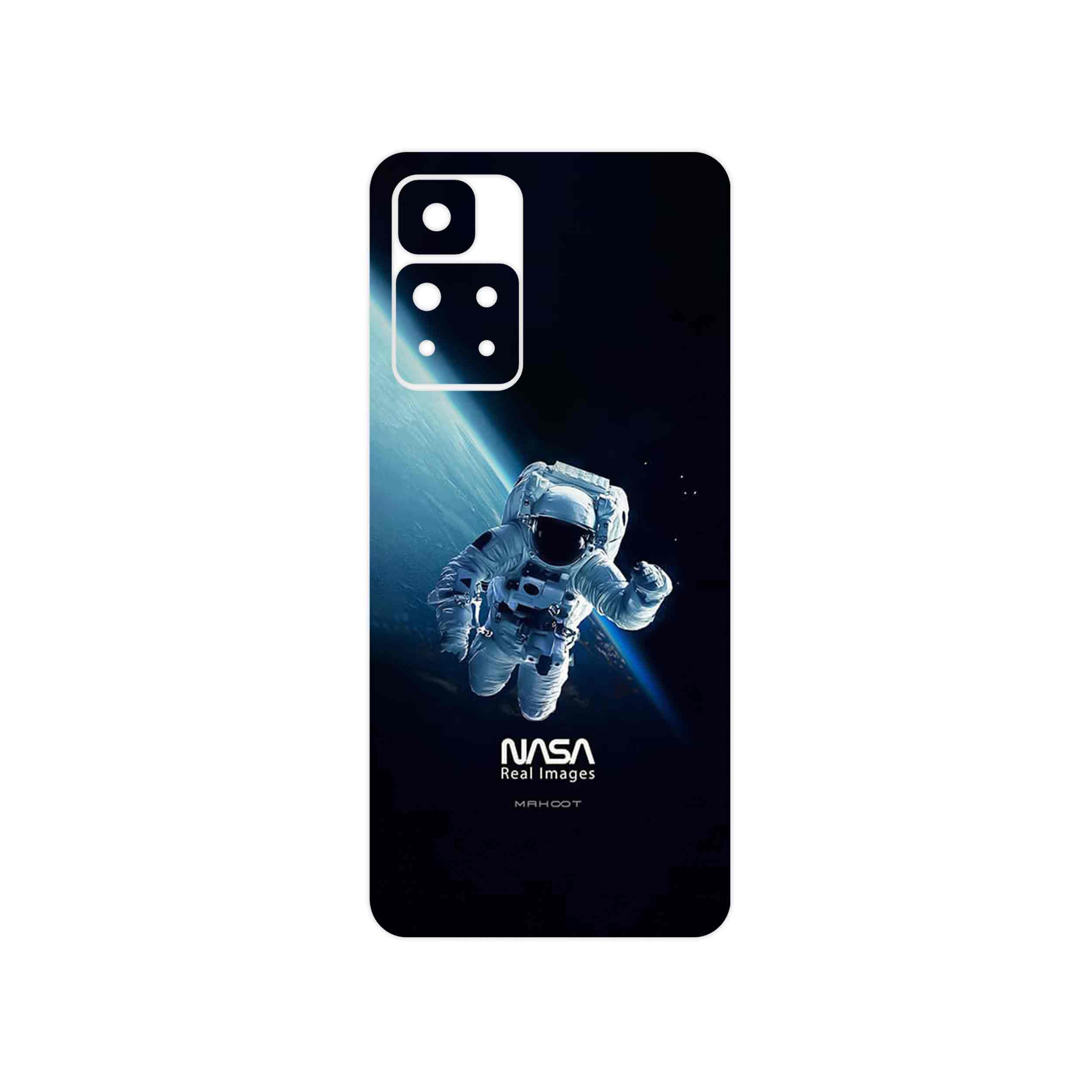 برچسب پوششی ماهوت مدل NASA_Astronaut مناسب برای گوشی موبایل شیائومی Redmi Note 11 Pro Plus 5G